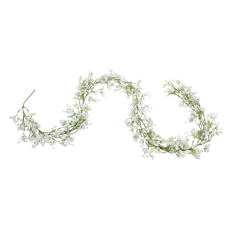 Baby's Breath Floral Twig Garland (Set of 2) Bed Bath & Beyond 39006870