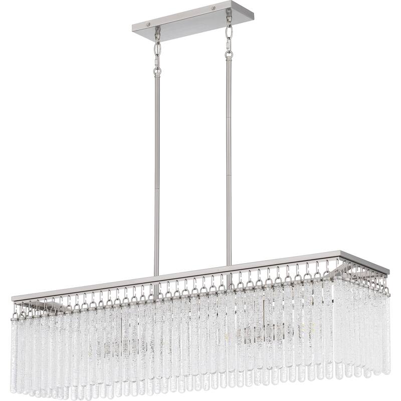 Camilla 4-Light Brushed Nickel Island Light
