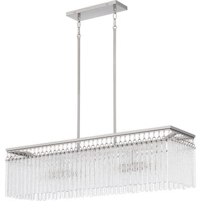 Camilla 4-Light Brushed Nickel Island Light