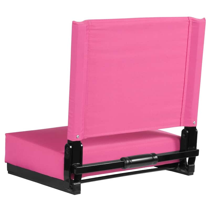 Ultra-Padded Stadium Chair - 18"W x 14"D x 18"H - 18"W x 14"D x 18"H