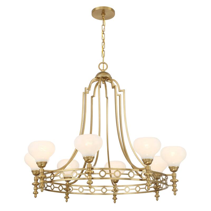 Savoy House 1-1605-8 Allston 8 Light 36" Wide LED Chandelier