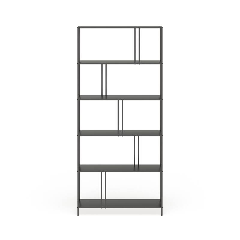 Cortland 34'' Wide Rectangular Bookcase
