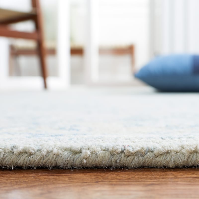 SAFAVIEH, Handmade Micro-Loop Kyrah Modern Wool Rug