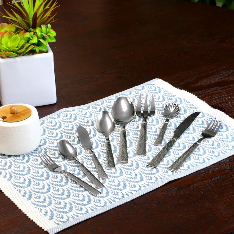 Gibson Prato 45-piece Flatware Set