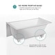 preview thumbnail 129 of 145, Fine Fixtures Acrylic-Fiberglass Soaking Bathtub, White. Alcove/Apron Front