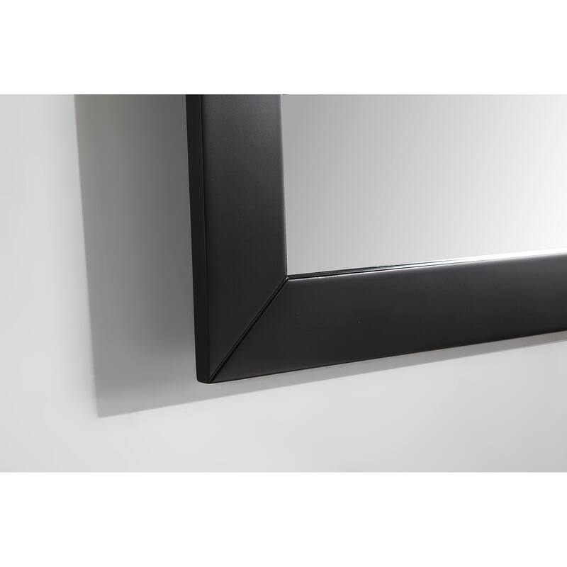 Vanity Art 60" Single Sink Bathroom Vanity Set with Engineered Marble Top and Free Mirror