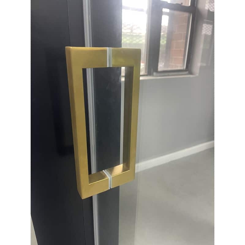 CEL 8"x 8" Square Tubing Back-to-Back Pull Handle for shower door