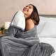 preview thumbnail 13 of 88, Bare Home Sherpa Fleece Blanket - Reversible Plush Bed Blanket