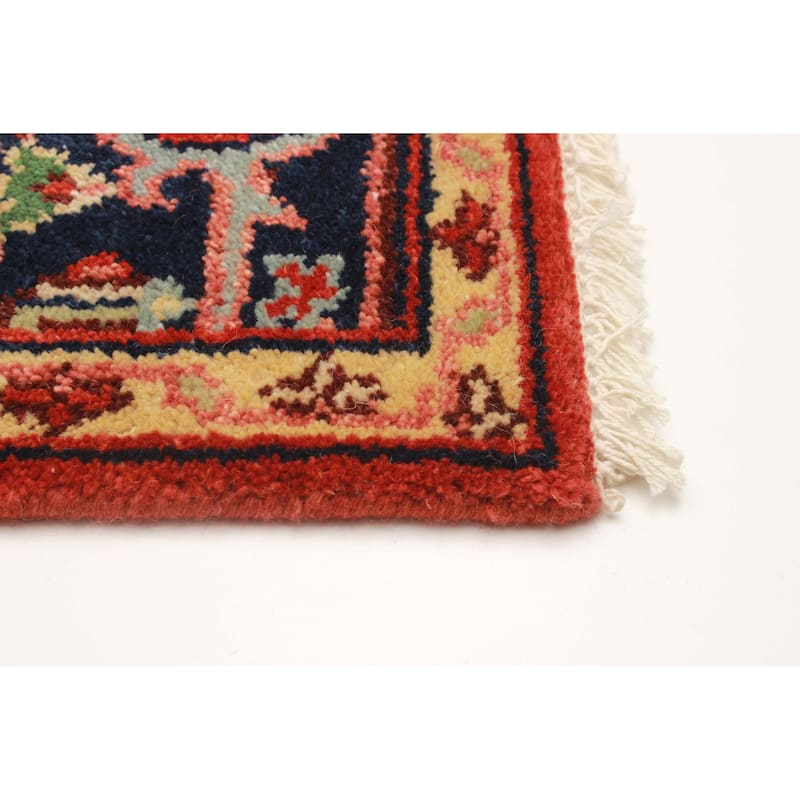 ECARPETGALLERY Hand-knotted Serapi Heritage Red Wool Rug - 5'0 x 8'0