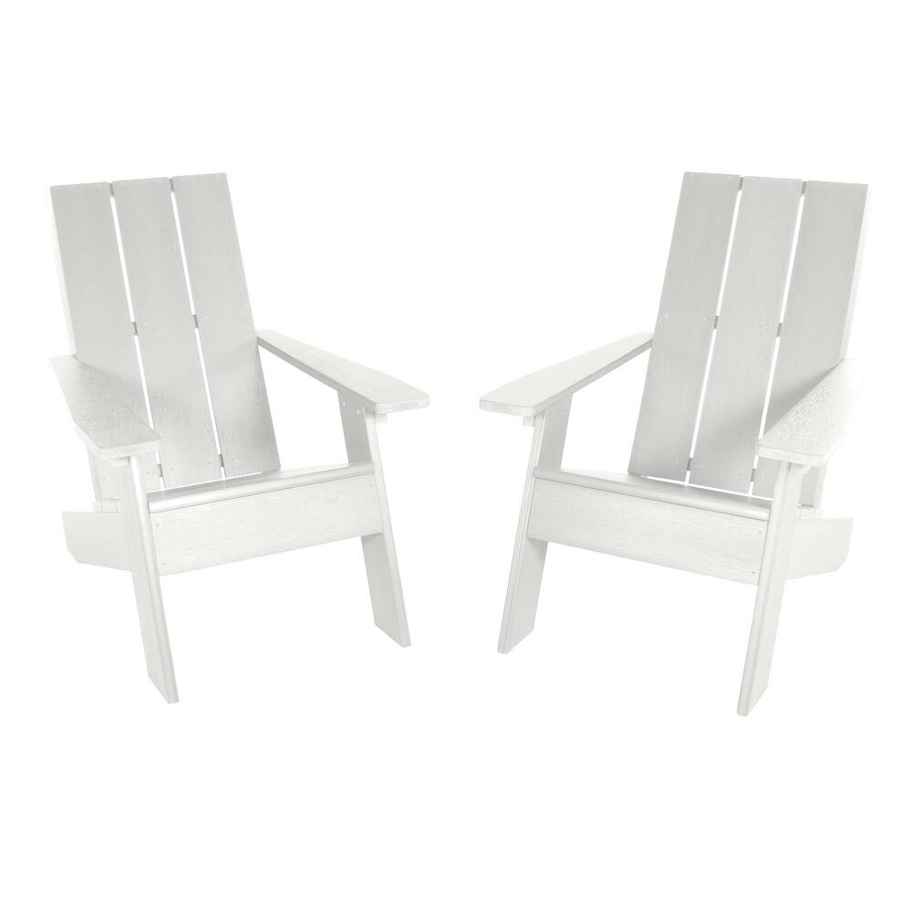 HIGHWOOD 2-Piece Modern Adirondack Chairs