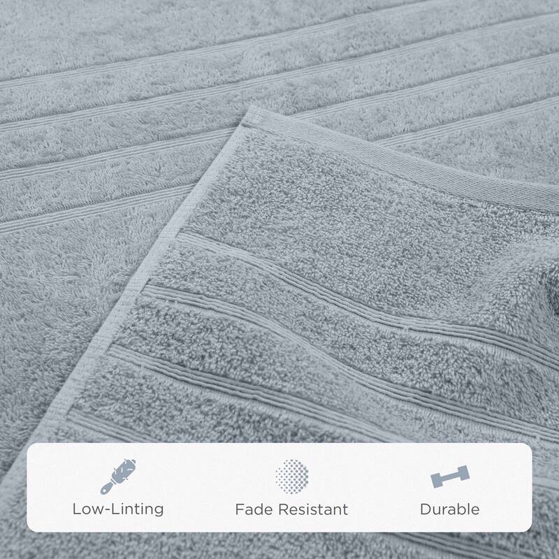 Martex Ultimate Performance Cotton Low-Lint Soft Absorbent Towel Set