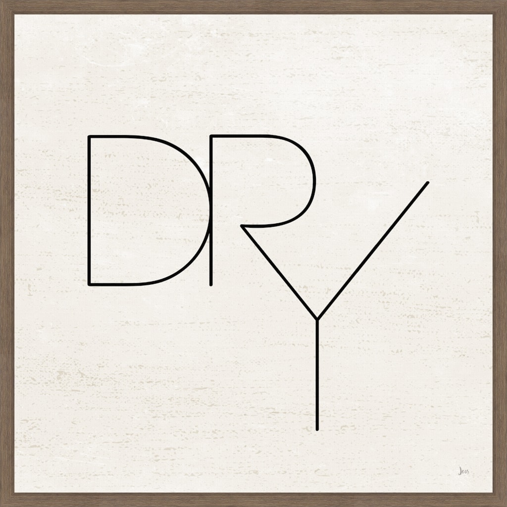 Wash Dry Fold II Laundry by Jess Aiken Framed Canvas Wall Art Print