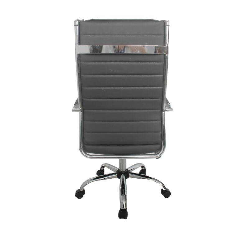 Corrigan Modern Tufted Deep Seat Faux Leather Office Chair by Furniture of America
