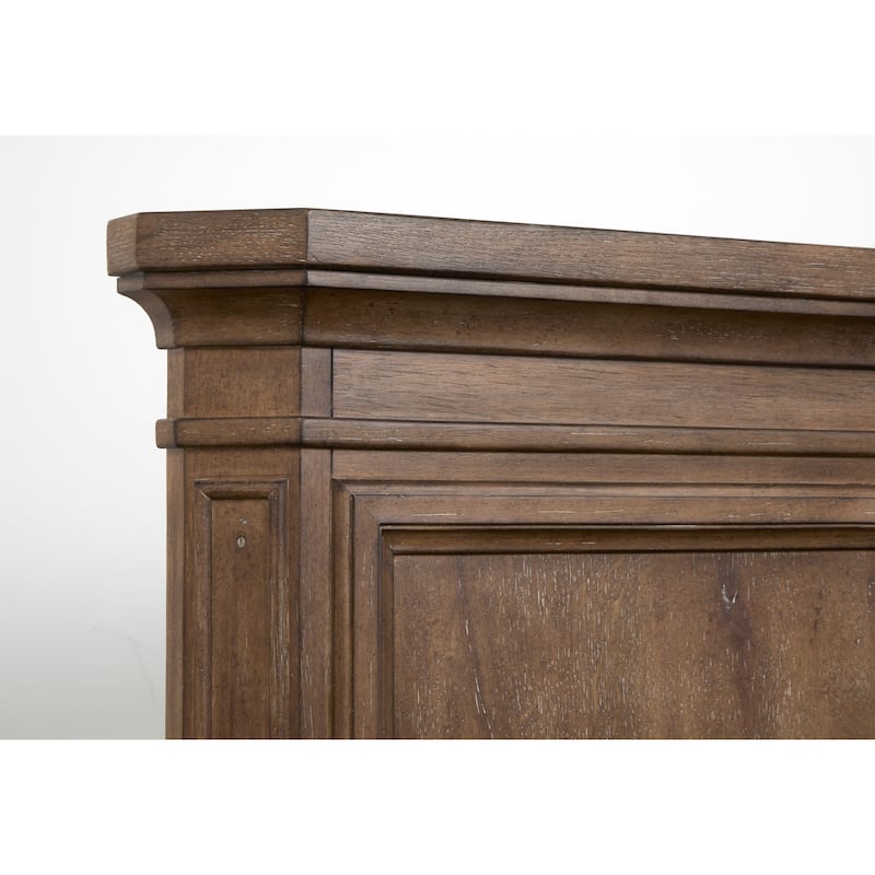 Magnussen Home Adler Court Florentine Walnut Panel Storage Bed