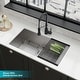 preview thumbnail 157 of 158, Kraus Bolden 2-Function 1-Handle Commercial Pulldown Kitchen Faucet