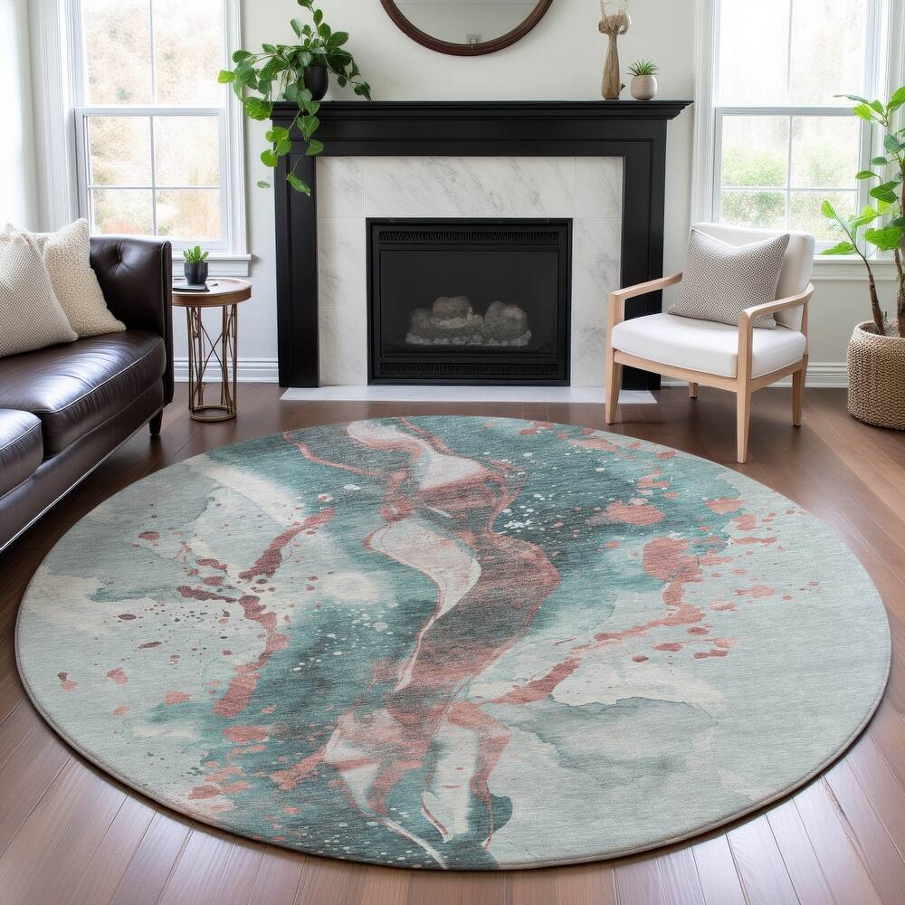 Premium Washable Super Soft Abstract Glam Mayfield Rug