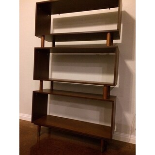 Simple Living Margo Mid-Century 3-shelf Bookshelf