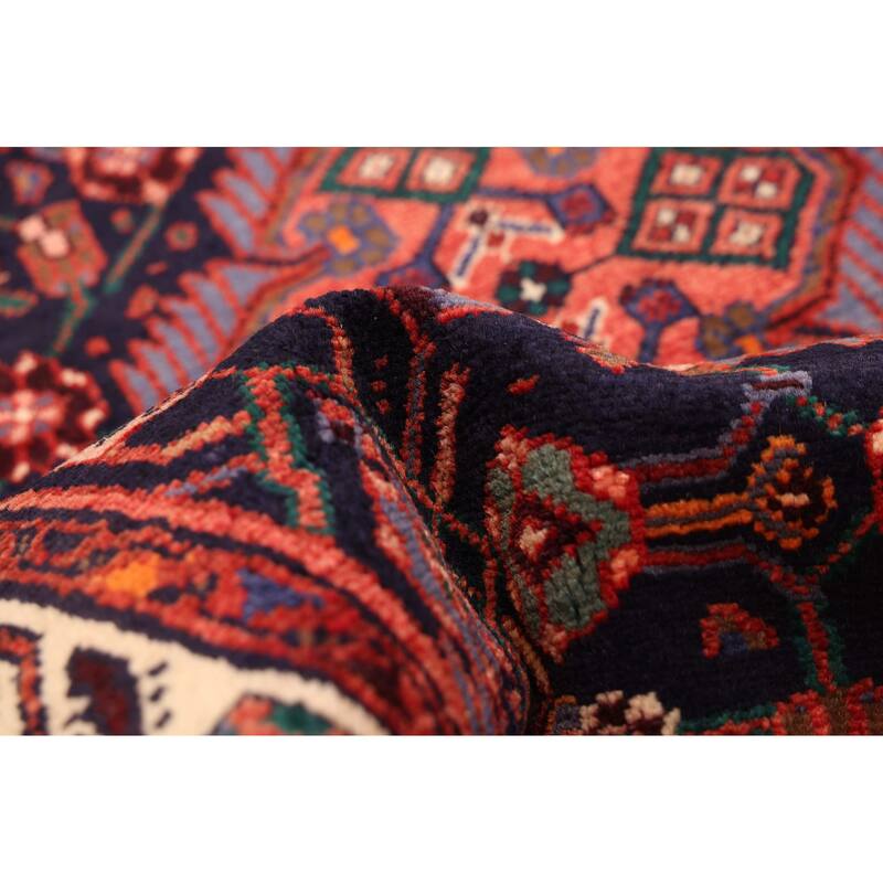 ECARPETGALLERY Hand-knotted Anadol Dark Navy Wool Rug - 3'0 x 9'6