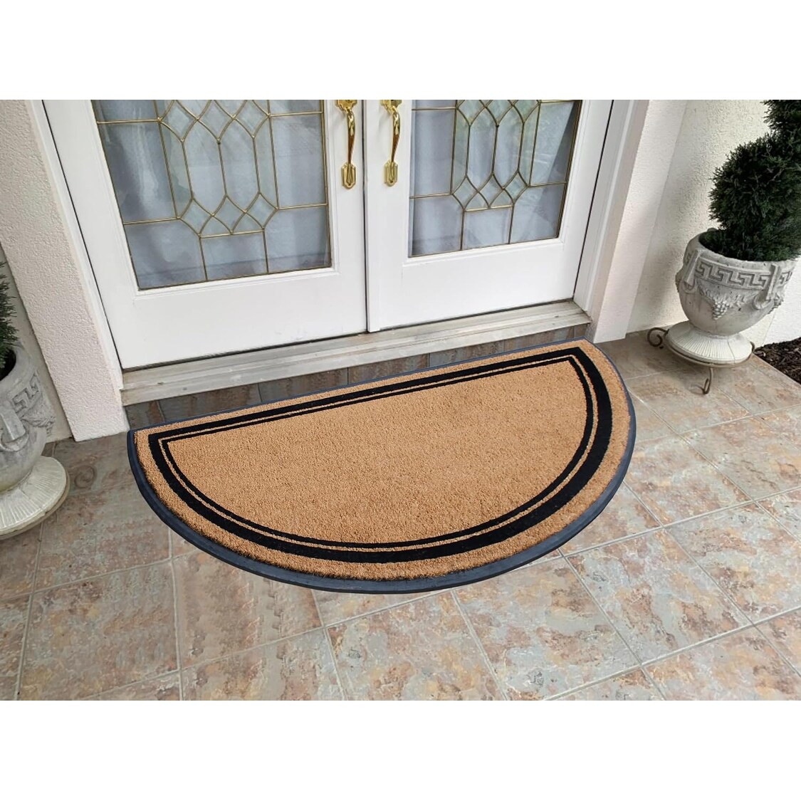 A1HC Natural Coir and Rubber Large Door Mat,Thick Durable Doormats for Indoor  Outdoor Entrance - Bed Bath & Beyond - 37747143