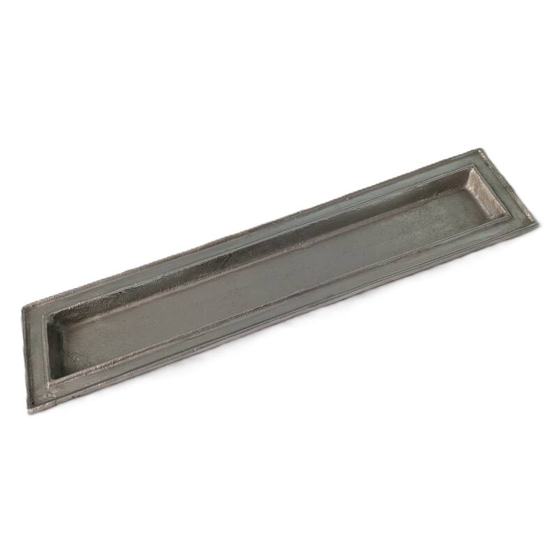 Rectangular Tray with Cut Handle: 29.5x7"