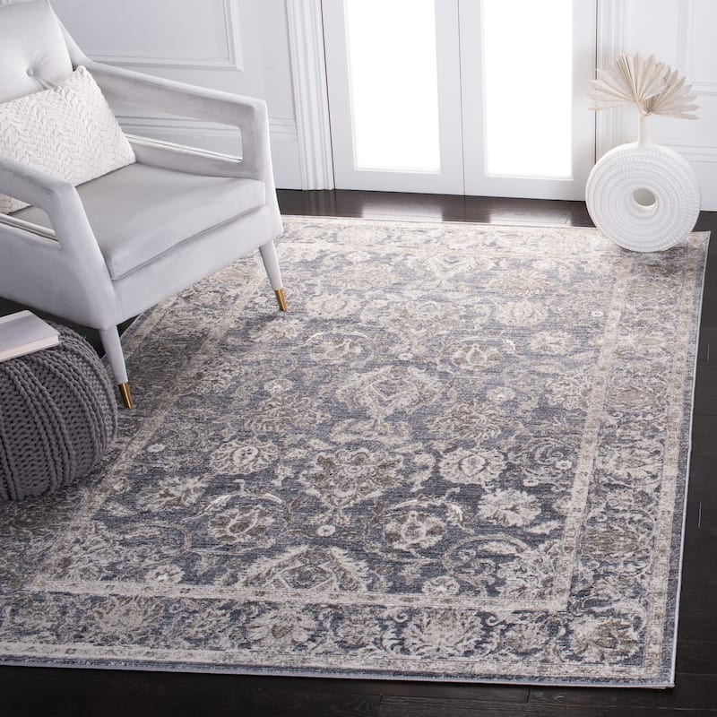 SAFAVIEH History Tami Modern Rug - 5'3" x 7'7" - Dark Grey/Ivory