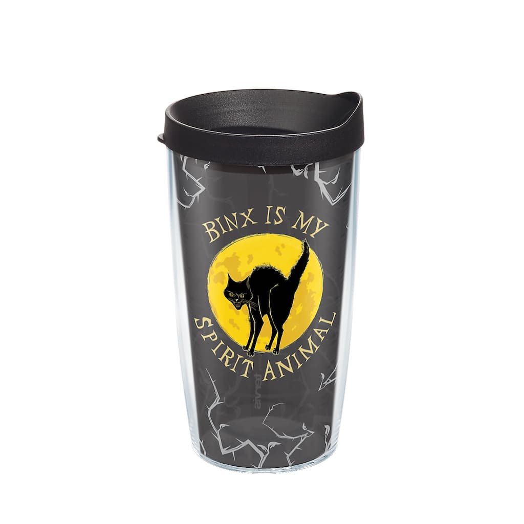 Tervis Disney Hocus Pocus Binx Halloween Made in USA Double Walled Insulated Travel Tumbler, Classic