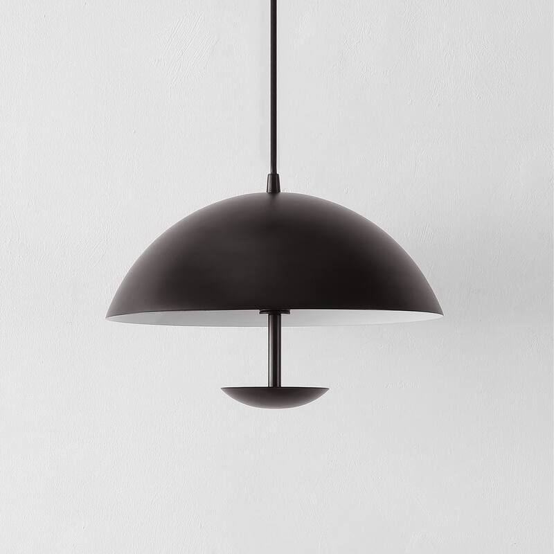 SAFAVIEH Lighting Taletta Extendable Pendant - 13 In. W x 13 In. D x 25873 In. H - Black - 13Wx13Dx70H