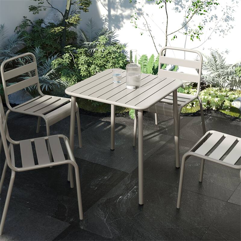 Square Outdoor Dining Table