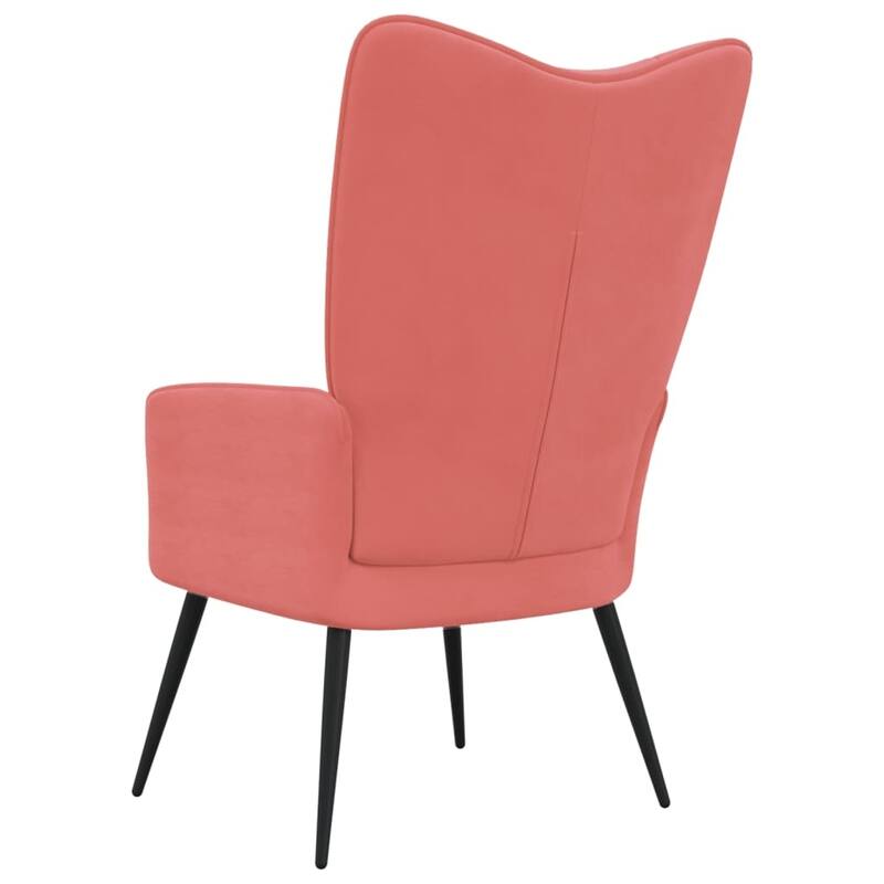 vidaXL Relaxing Chair multi colors Velvet