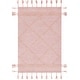 preview thumbnail 10 of 35, Artistic Weavers Loren Boho Tassel Handmade Wool Area Rug 8'10" x 12' - Pink