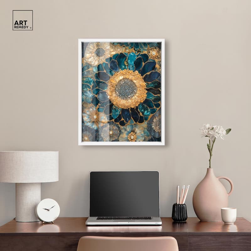 Opulent Geode II Shadowbox by Art Remedy