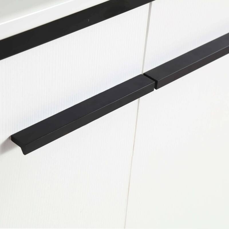 Vdara 24" Silver Gray Bathroom Vanity Cabinet Set