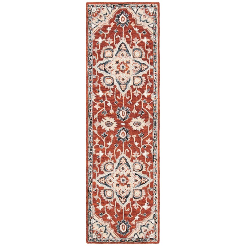 SAFAVIEH Handmade Heritage Marjanca Traditional Wool Rug