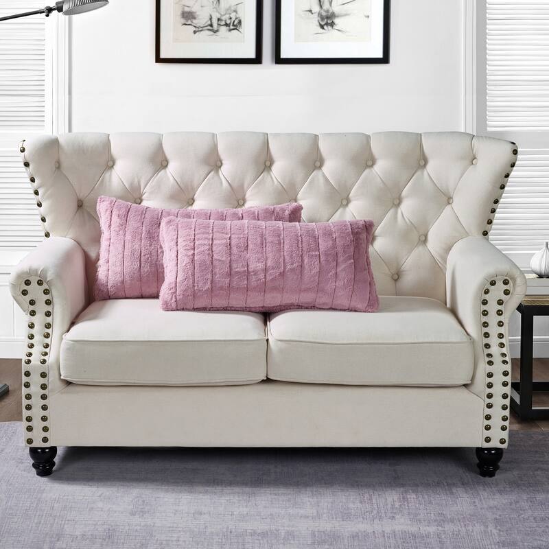 Serenta SuperMink Solid Color Throw Pillow Shell Cushion Cover Set - 14" x 26" - Polignac - Set of 2