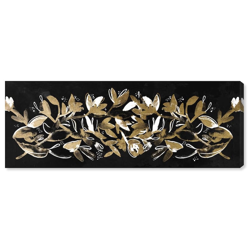 Flora Luxe Panoramic Canvas by Art Remedy, Gallery Wrapped - 54" x 20"