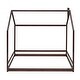 preview thumbnail 41 of 40, House Platform Bed for Kids Full Size, Toddler House Full Bed with Roof, Wood Floor Bed Frame for Girls Boys Bedroom Furniture