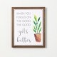 preview thumbnail 1 of 2, Sullivans Inspirational Botanical Art 24.25"H Multicolored - 20"L x 2"W x 24.25"H