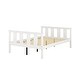 preview thumbnail 5 of 22, Full Size Classic Modern Design Wood Platform Bed Bed Frame with Footboard and Headboard