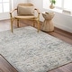 preview thumbnail 1 of 9, Janae Mid-Century Modern Area Rug Taupe/Blue - 10' x 13' 11"