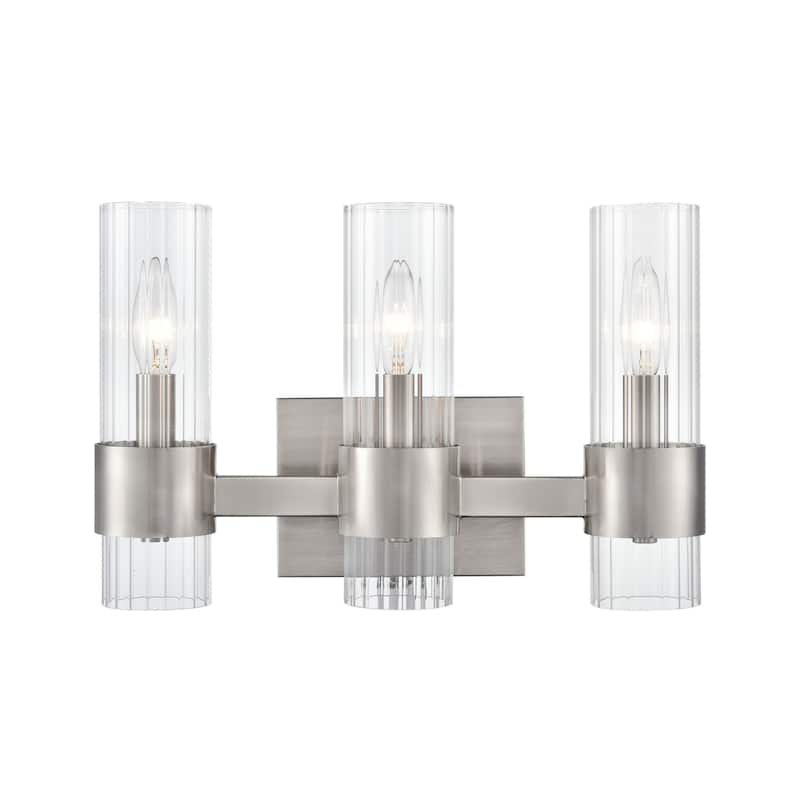 Millennium Lighting 9963 Caberton 3 Light 16" Wide Bathroom Vanity - Brushed Nickel