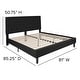 preview thumbnail 98 of 120, Tufted Platform Bed with 10in. Pocket Spring Mattress