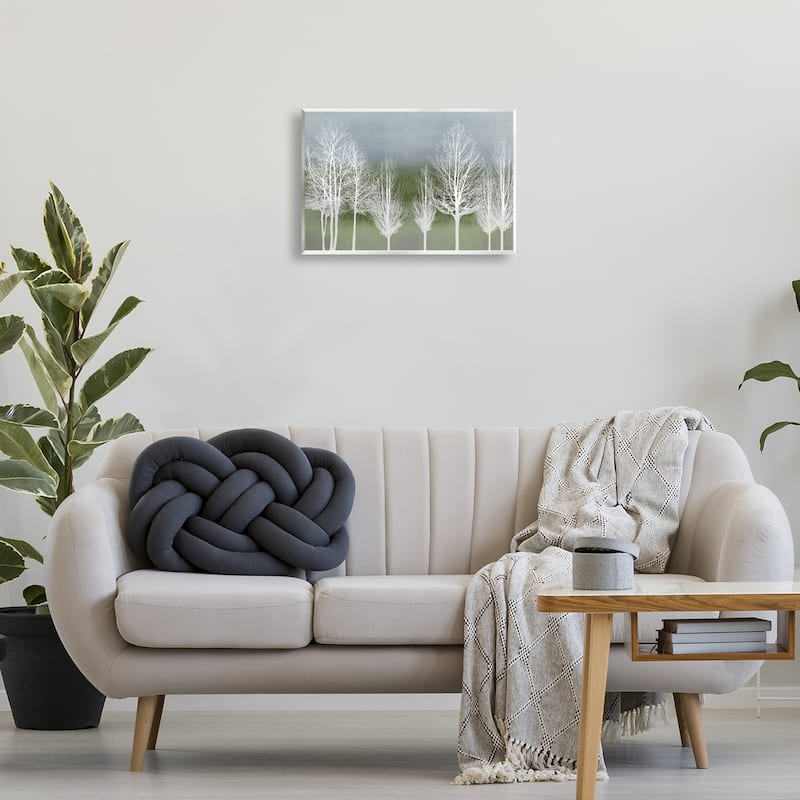 Stupell White Tree Impressions Wall Plaque Art Design By Kate Bennett