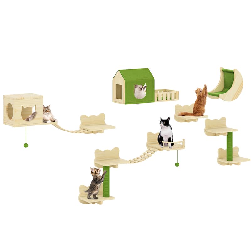 Cat Wall Shelves and Perches