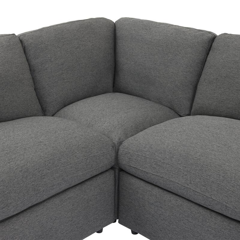 104'' Power Recliner Corner Sofa Home Theater Reclining Sofa