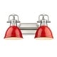 preview thumbnail 25 of 56, Duncan 2-Light Bath Vanity
