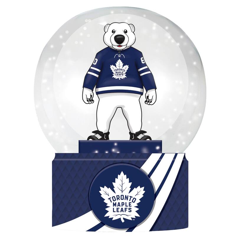 Toronto Maple Leafs 5 in. Glass Tabletop Snow Globe