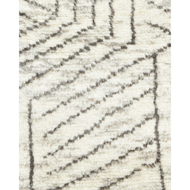 Overton Handmade Boho Geometric Area Rug