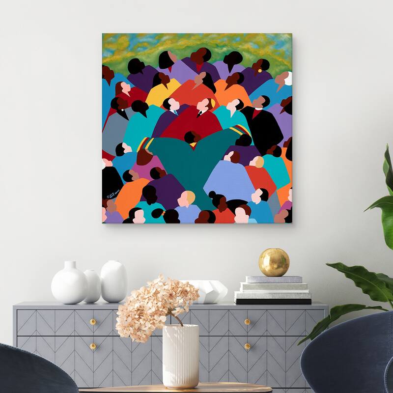 The Dream by Synthia SAINT JAMES Canvas Art Print