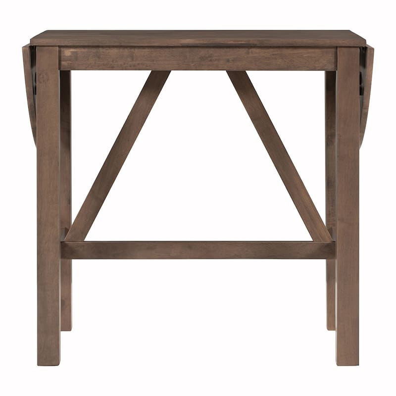 3PCS Drop Leaf Dining Table Set