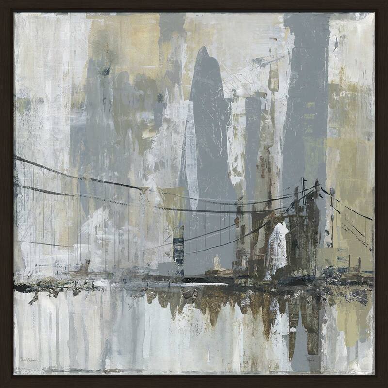 "Midtown Bridge II" by Carol Robinson Print on Floating Canvas